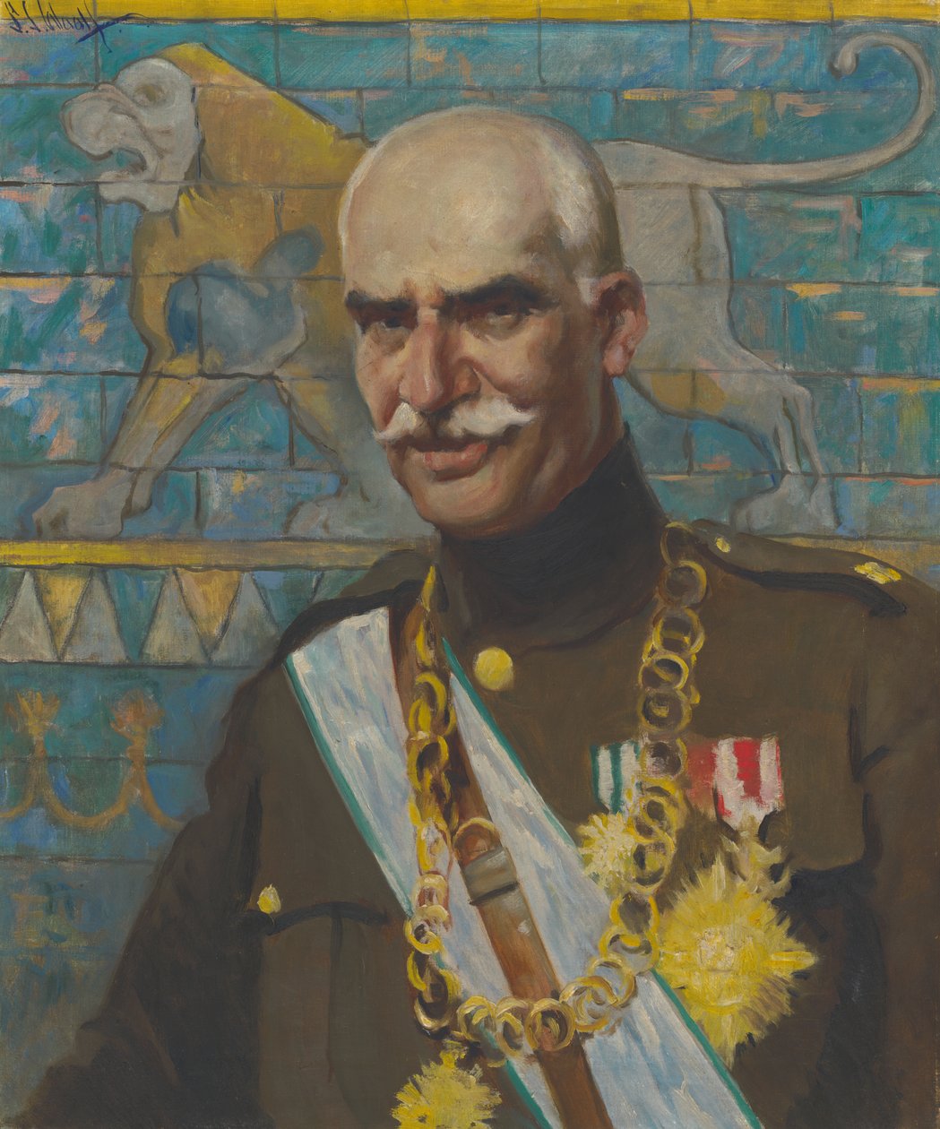 Reza Shah Pahlavi, 1938. av Samuel Johnson Woolf
