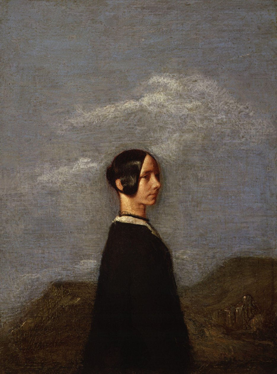 Jane Baillie Carlyle (född Welsh) av Samuel Laurence
