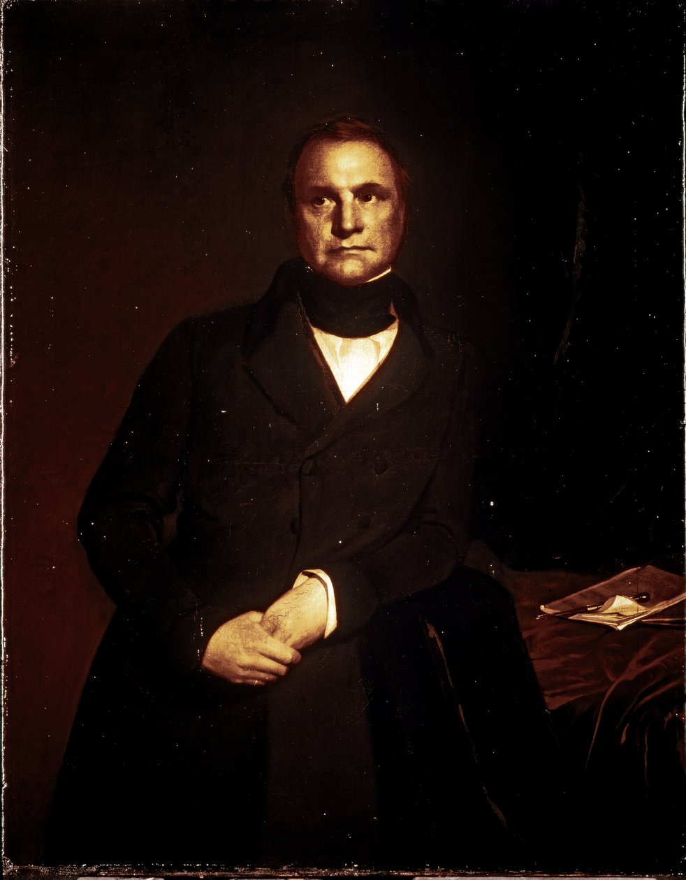 Porträtt av Charles Babbage av Samuel Laurence
