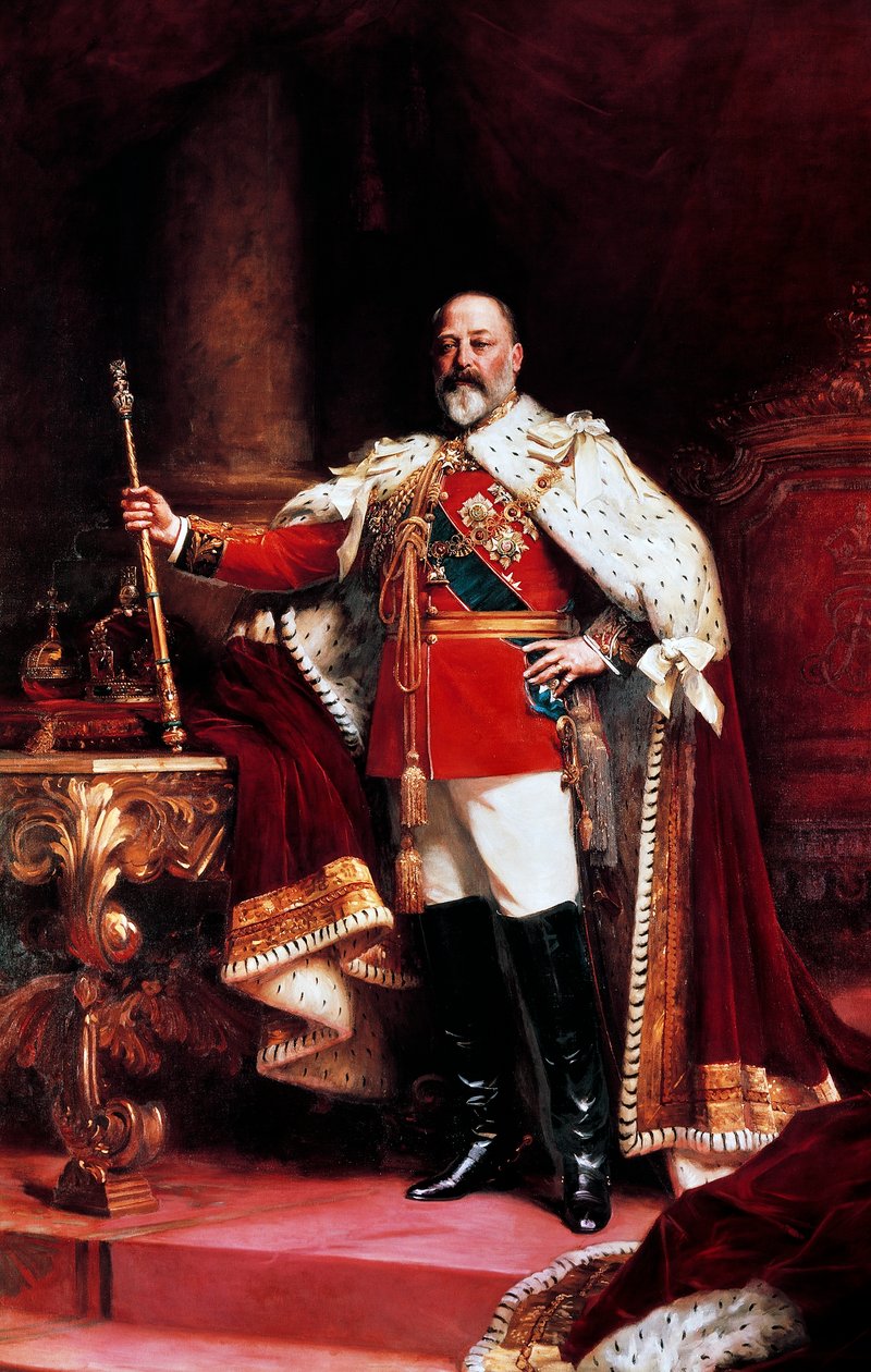 Porträtt av Edward VII (målning) av Samuel Luke Fildes