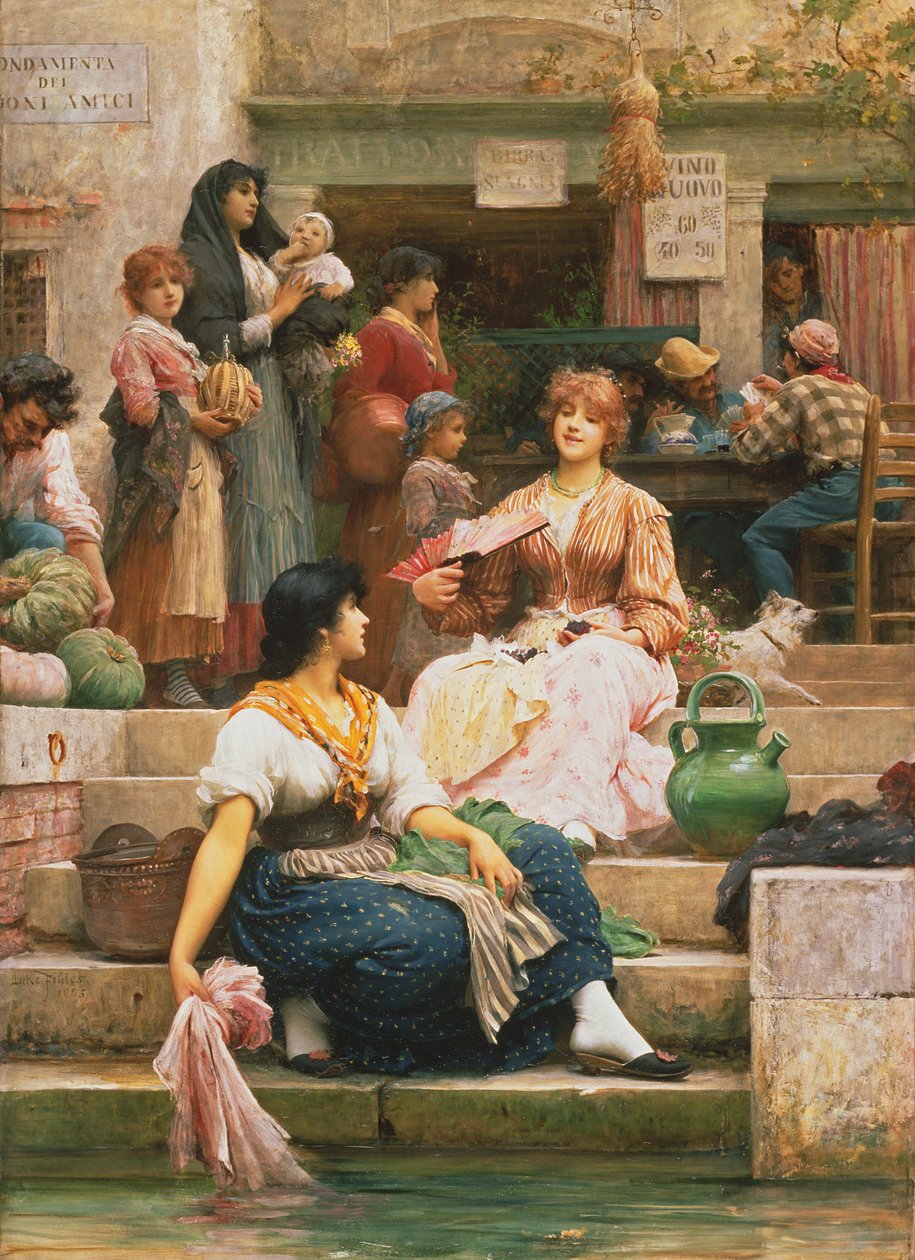 venetianer av Samuel Luke Fildes