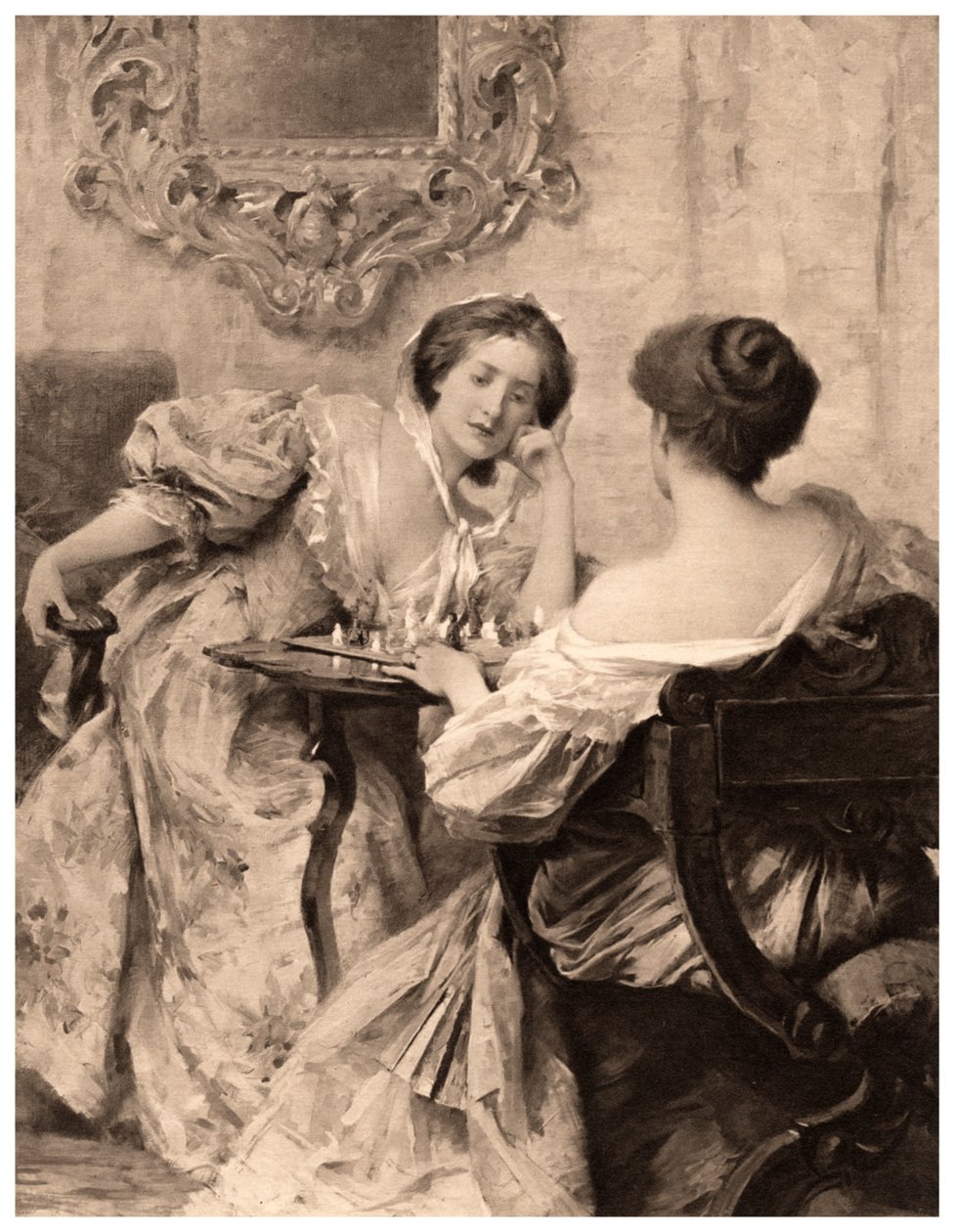 Schackspelarna, 1903 av Samuel Melton Fisher