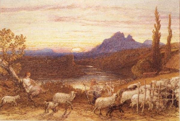 Ska vika av Samuel Palmer