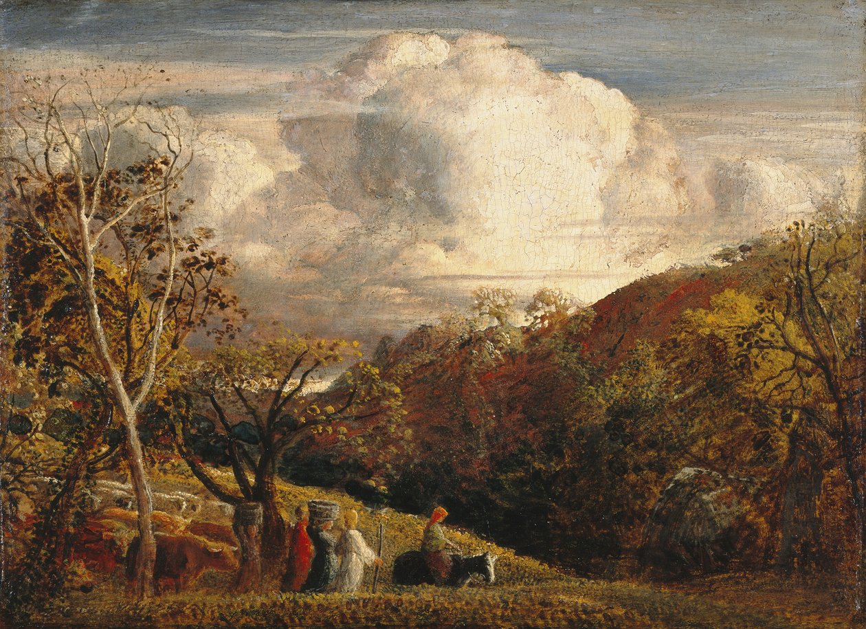 Det ljusa molnet av Samuel Palmer