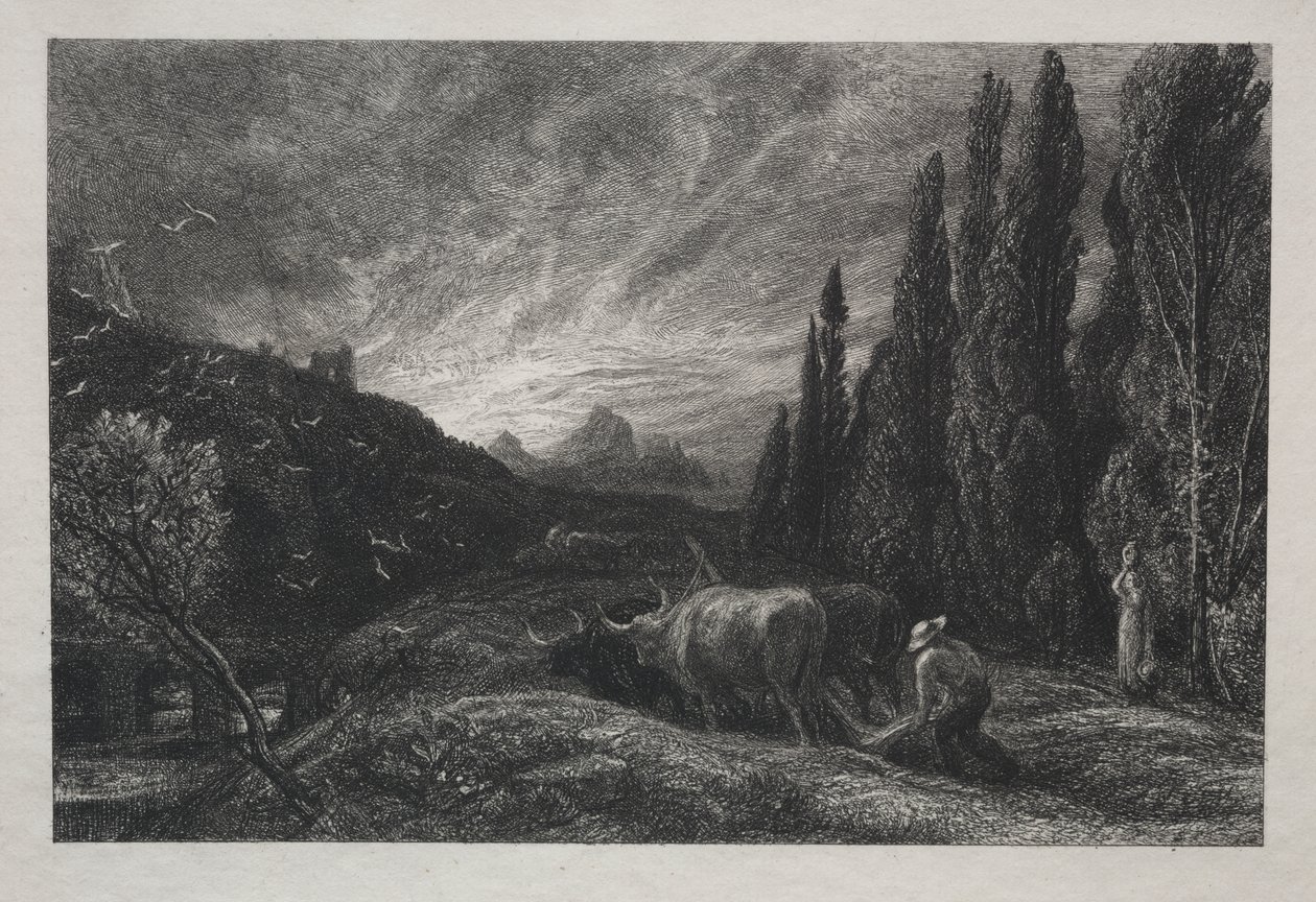 Den tidiga plogmannen av Samuel Palmer