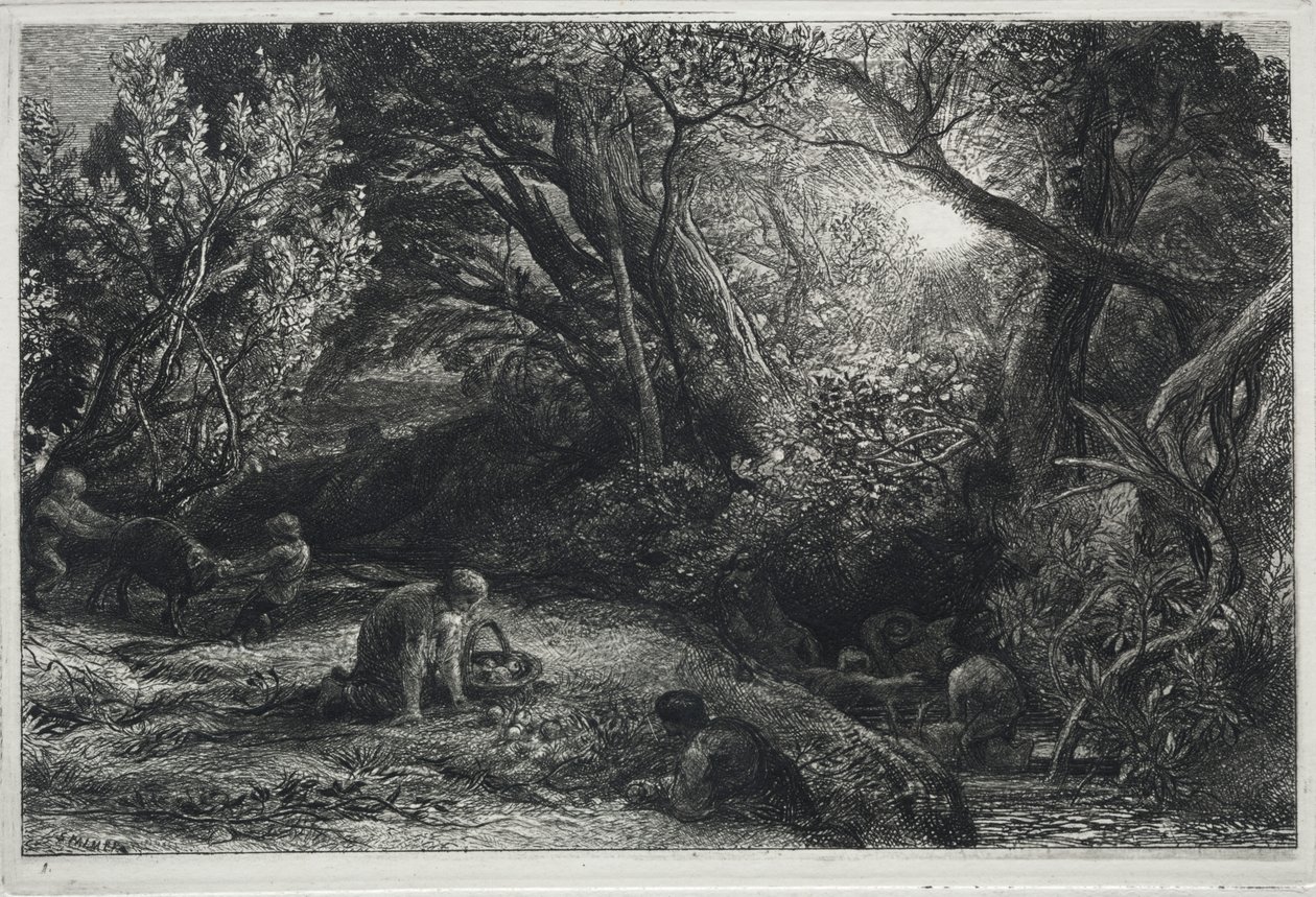 Livets morgon av Samuel Palmer