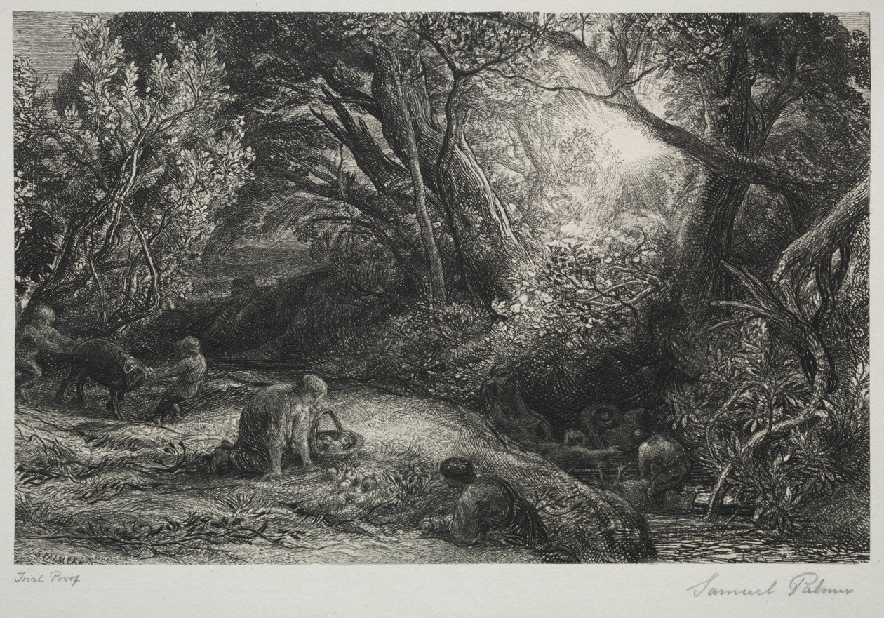Livets morgon, 1860-1861. av Samuel Palmer