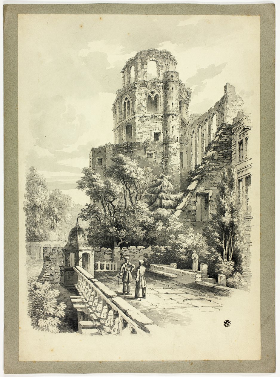Heidelbergs slott av Samuel Prout
