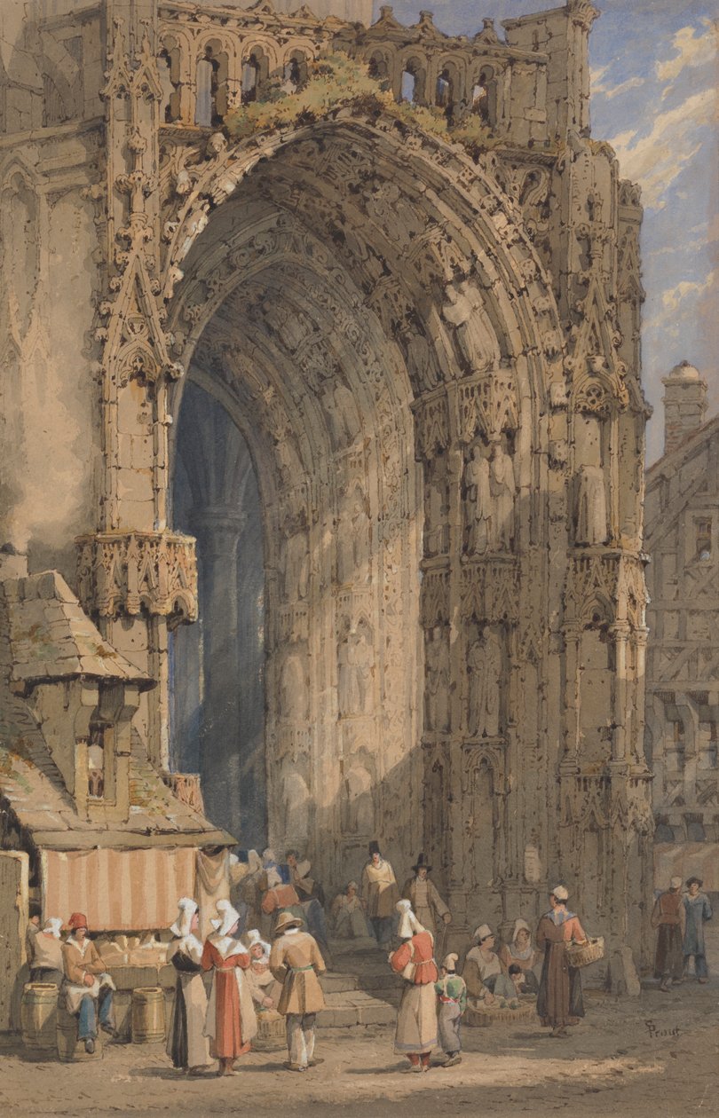 Verandan, Reims katedral av Samuel Prout