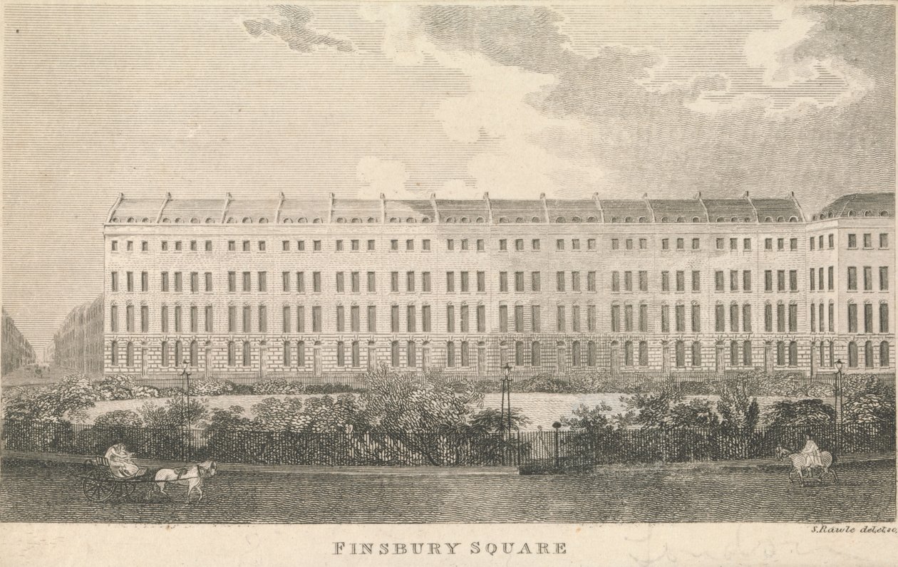 Finsbury Square av Samuel Rawle