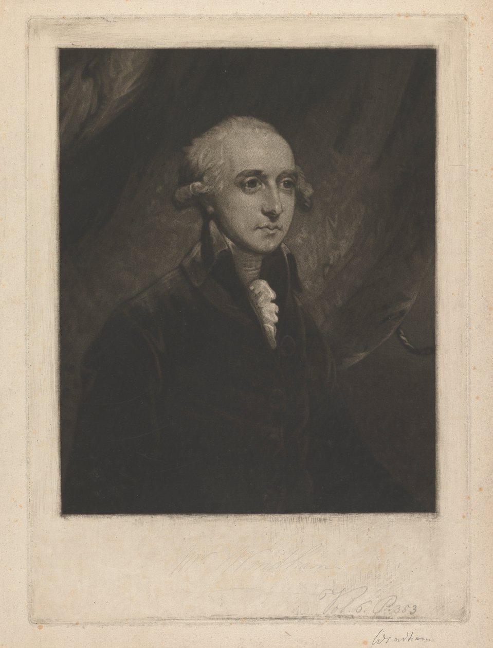 Mr William Windham av Samuel William Reynolds
