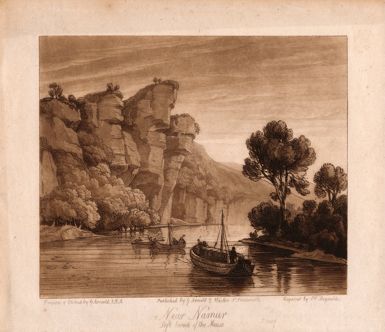 Nära Namur av Samuel William Reynolds