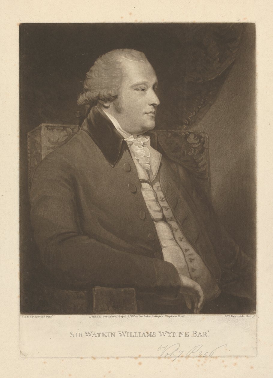 Sir Watkin Williams-Wynn, 4:e baronet Wynn av Samuel William Reynolds