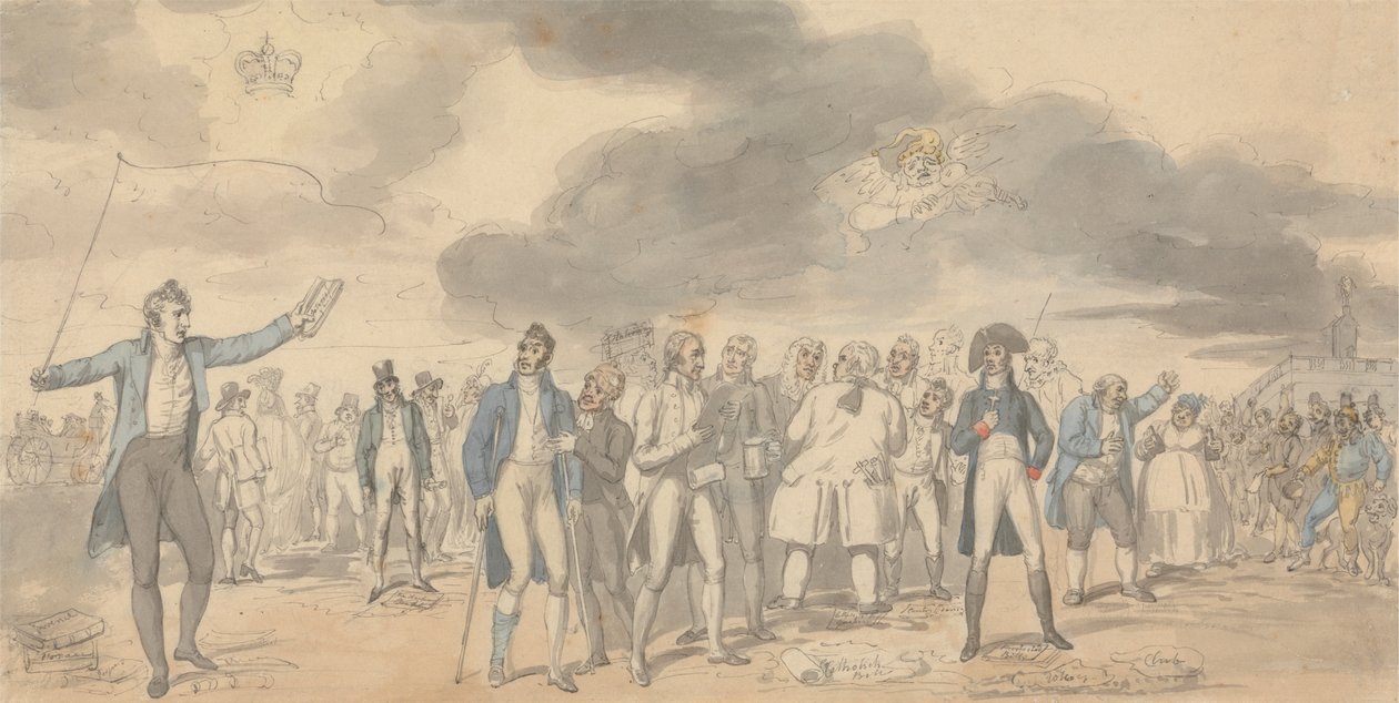 Satirikern av Samuel de Wilde