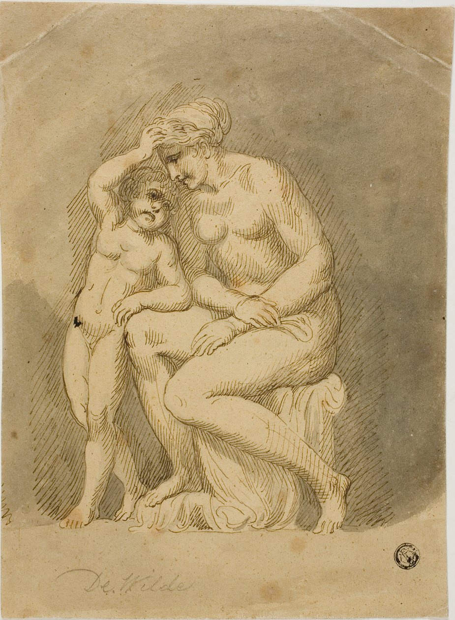 Venus och Amor av Samuel de Wilde