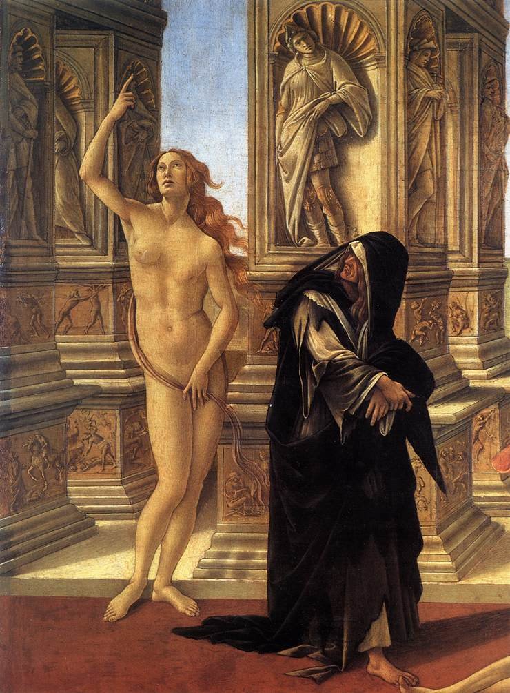 Calumny of Apelles  av Sandro Botticelli
