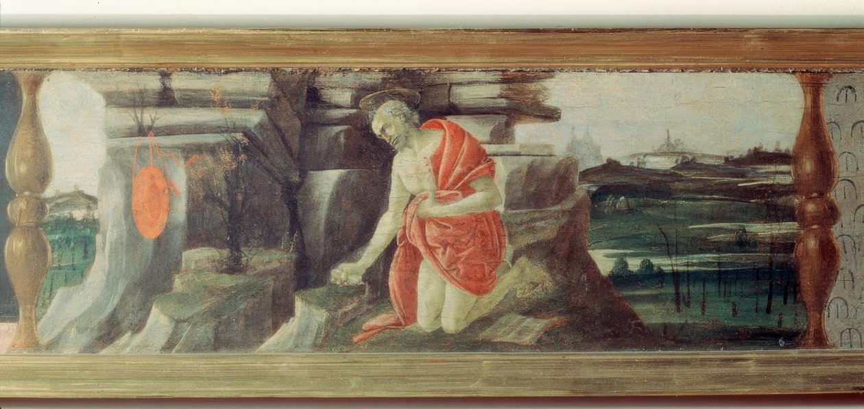 Sankt Jerome som botgörare av Sandro Botticelli