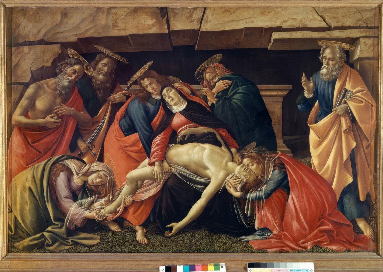 Kristi klagan av Sandro Botticelli