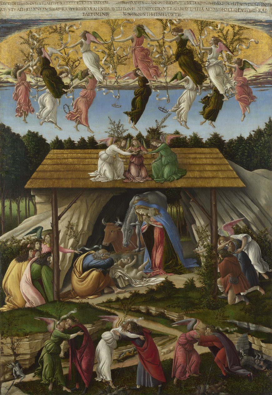 Mystisk födelse av Sandro Botticelli