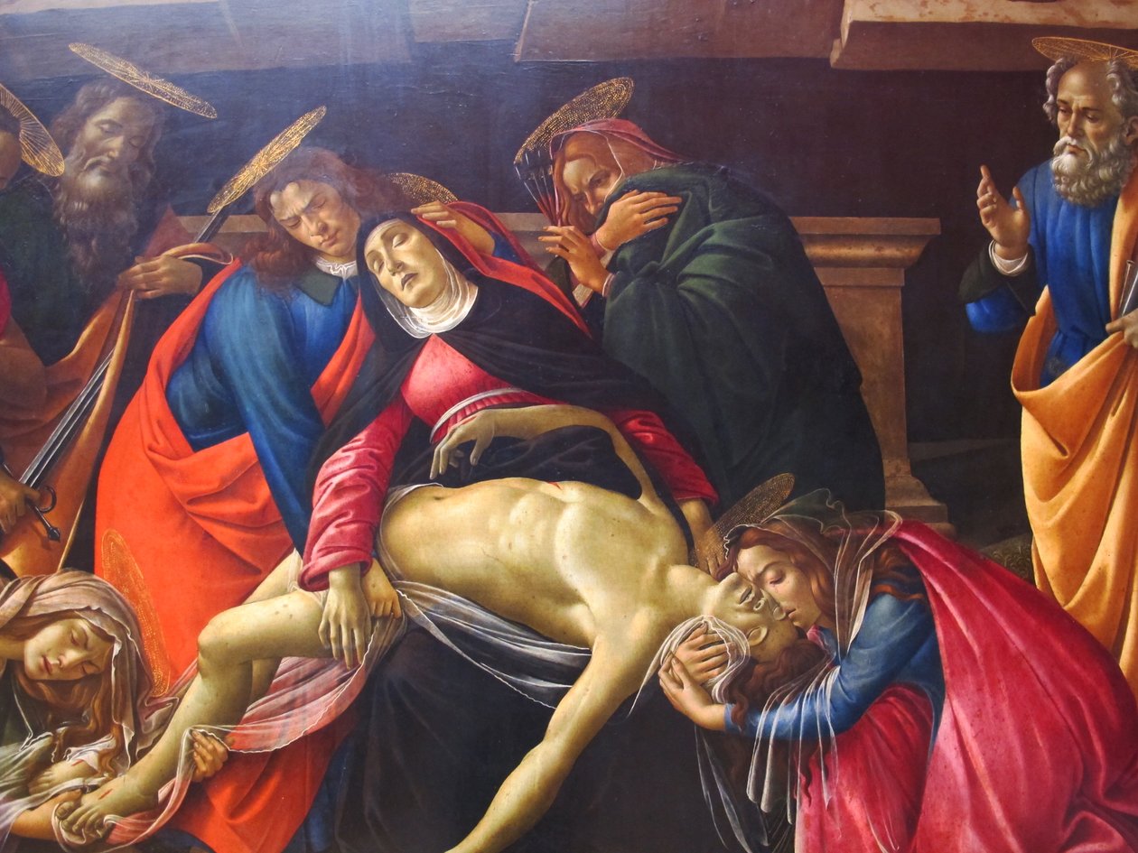 Pieta av Sandro Botticelli
