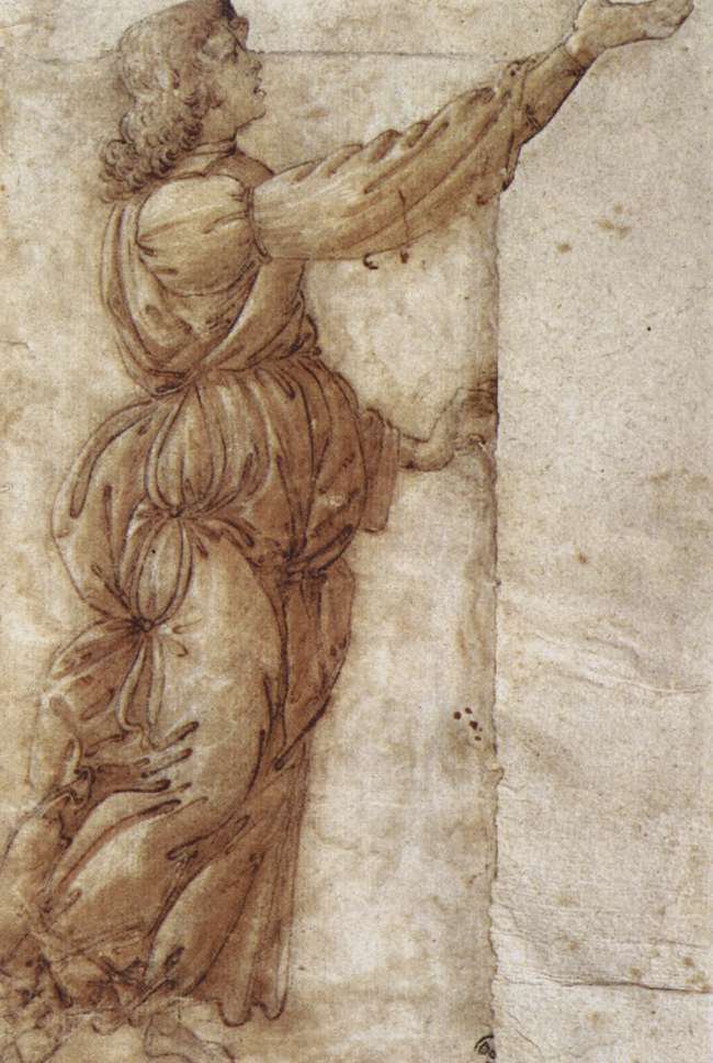 Sandro ängel av Sandro Botticelli