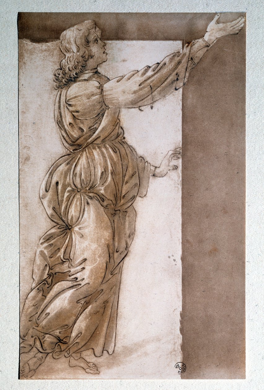Ängel (ritning av Sandro Botticelli