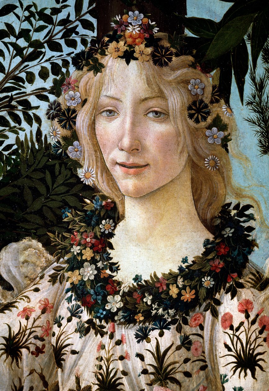 Våren. Detalj (målning av Sandro Botticelli