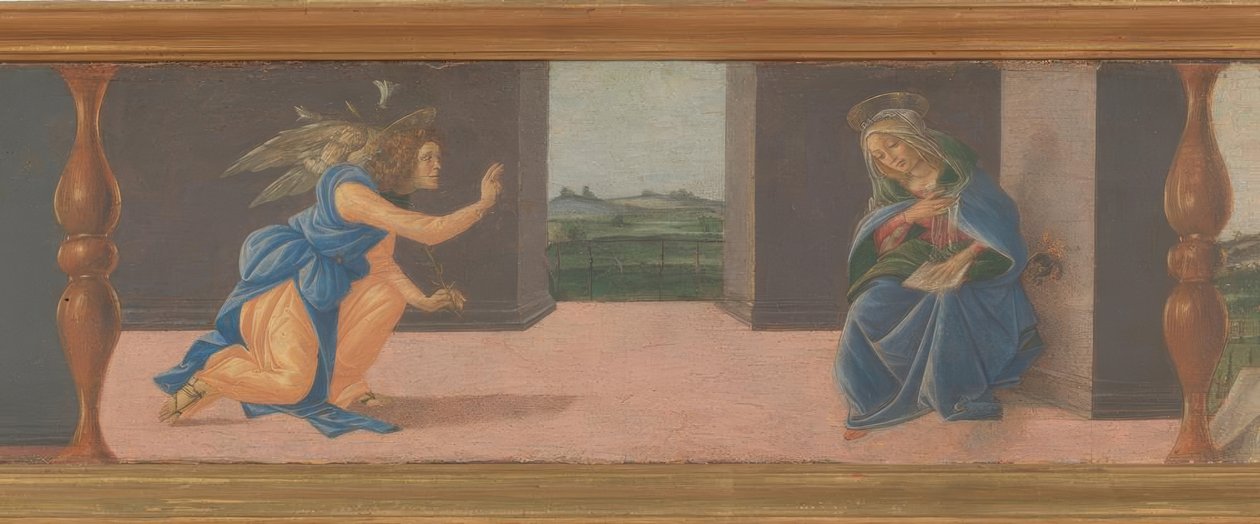 Bebådelsen till Maria av Sandro Botticelli