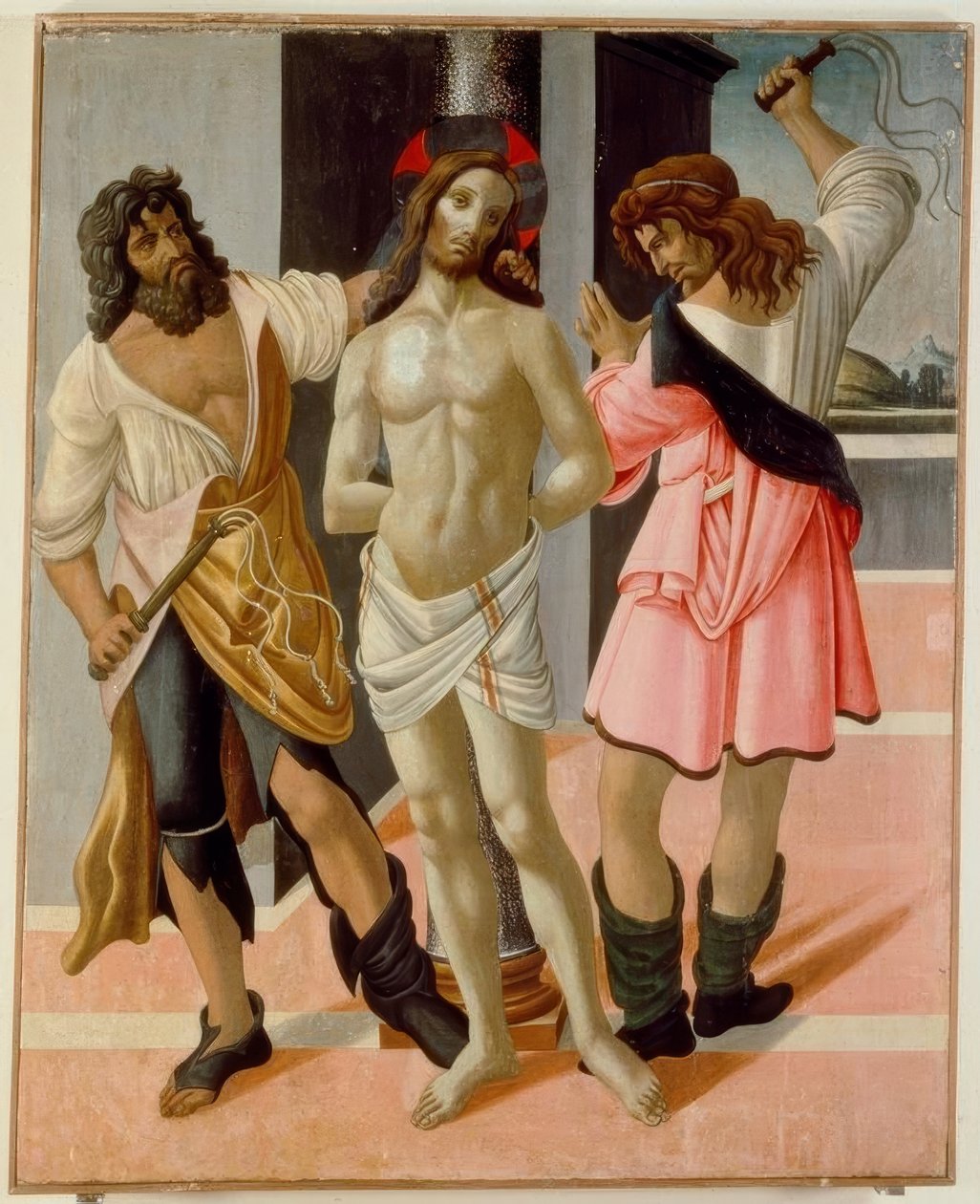 Kristi flagellation av Sandro Botticelli