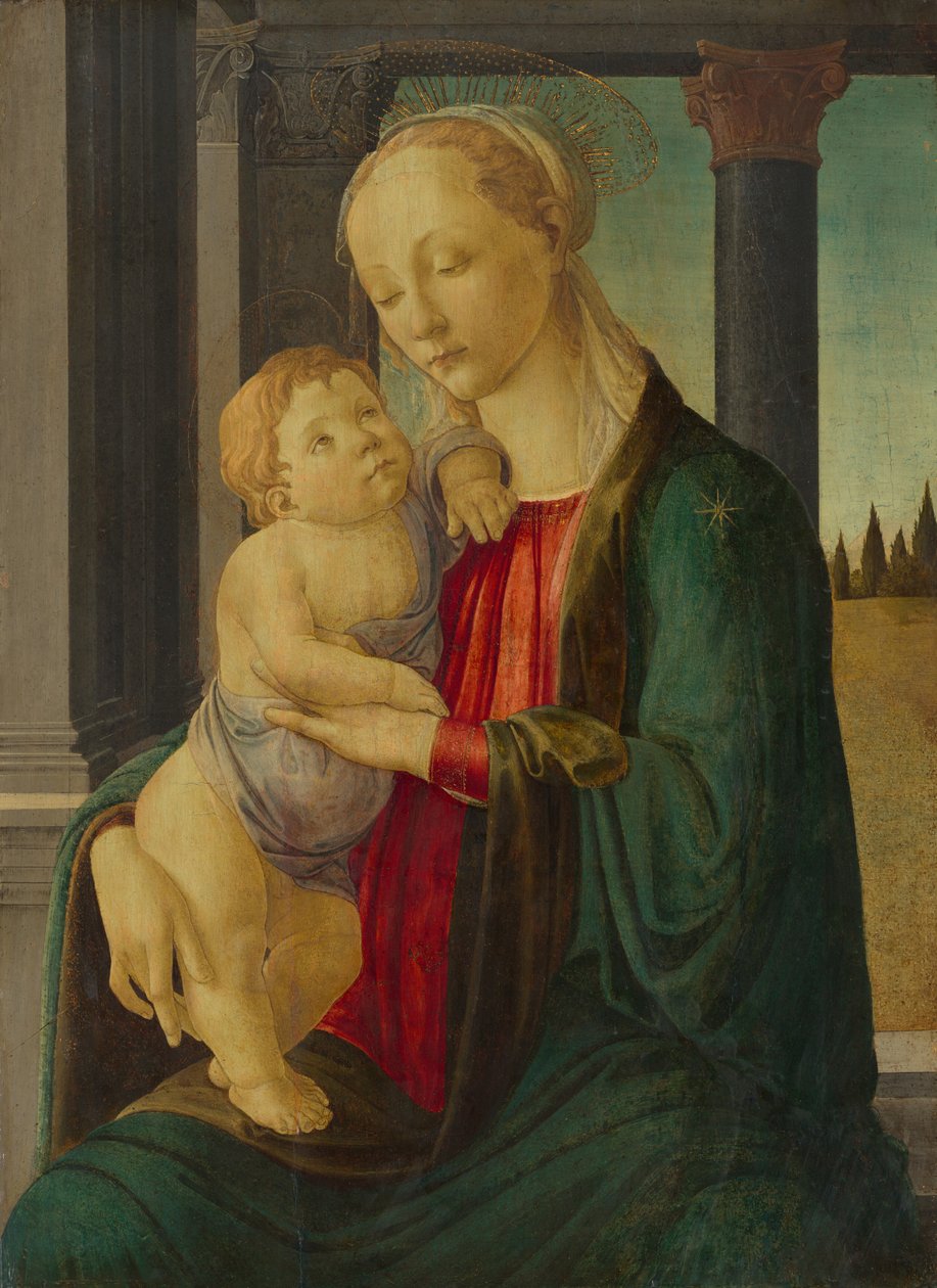 Madonna och barn, ca. 1470. av Sandro Botticelli