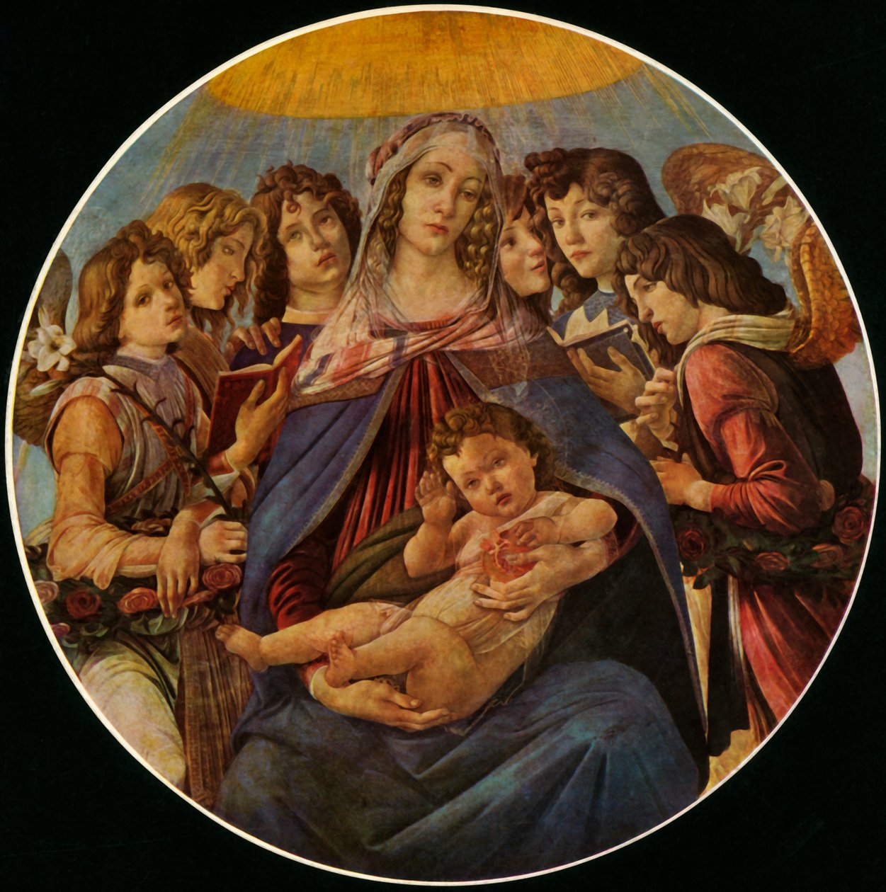 Madonna av granatäpplet, c1487, 1937. av Sandro Botticelli