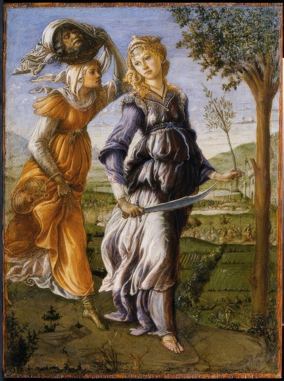 Judith återvänder till Bethulia av Sandro Botticelli