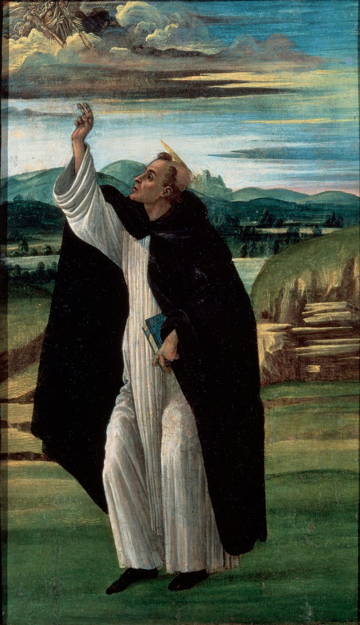 Saint Dominic, 1490-talet av Sandro Botticelli