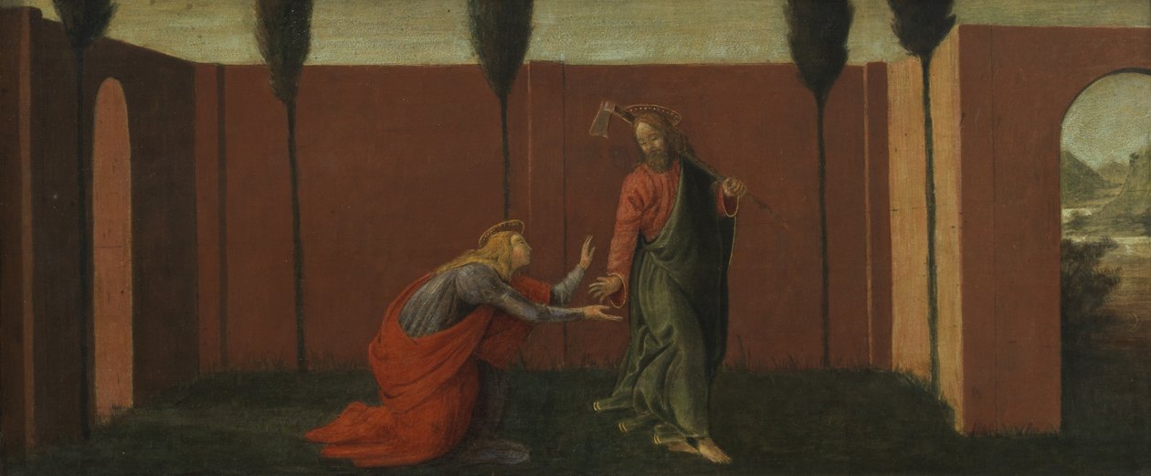 Scener ur Maria Magdalenas liv av Sandro Botticelli