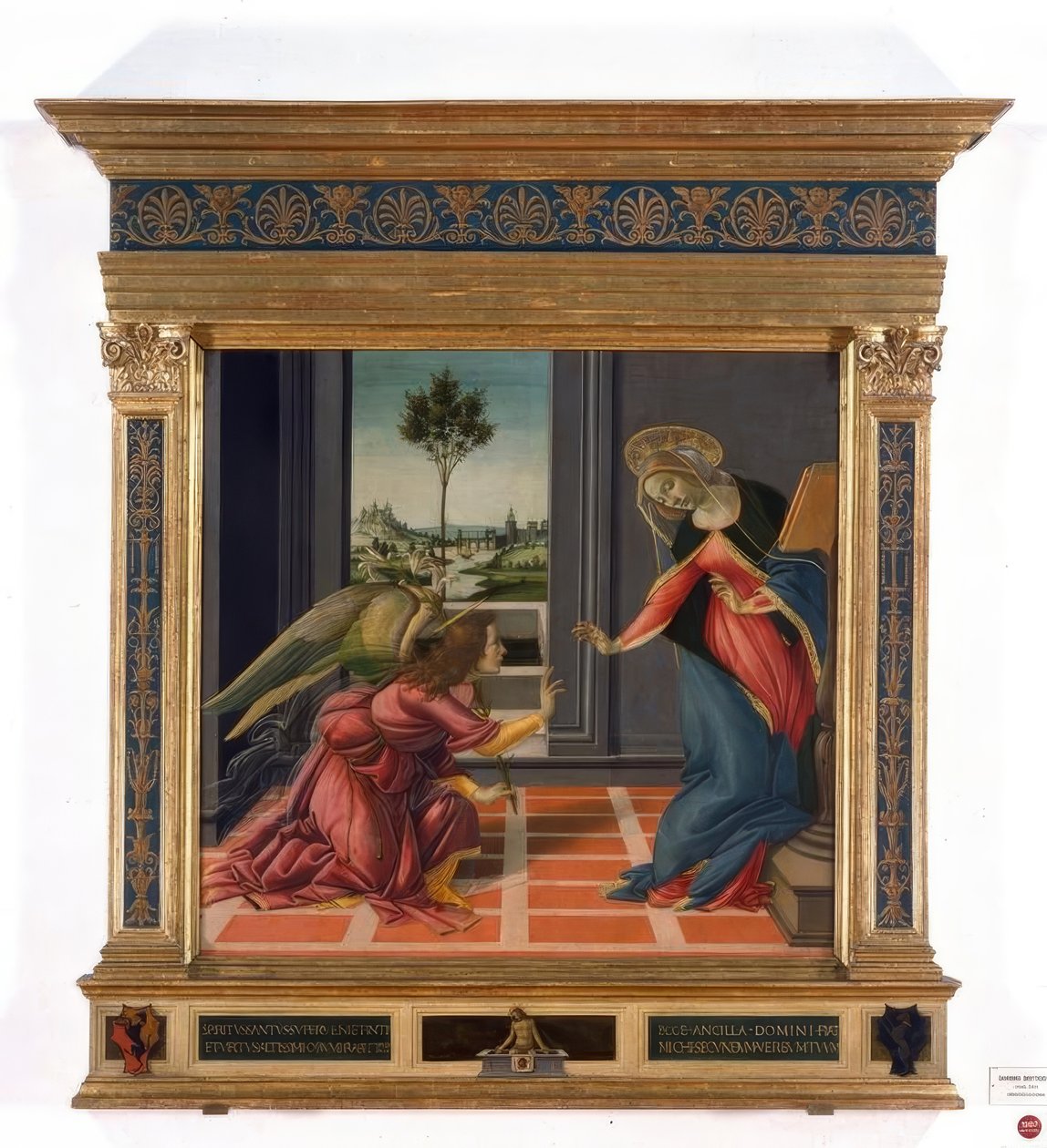 Förkunnelse till Maria av Sandro Botticelli