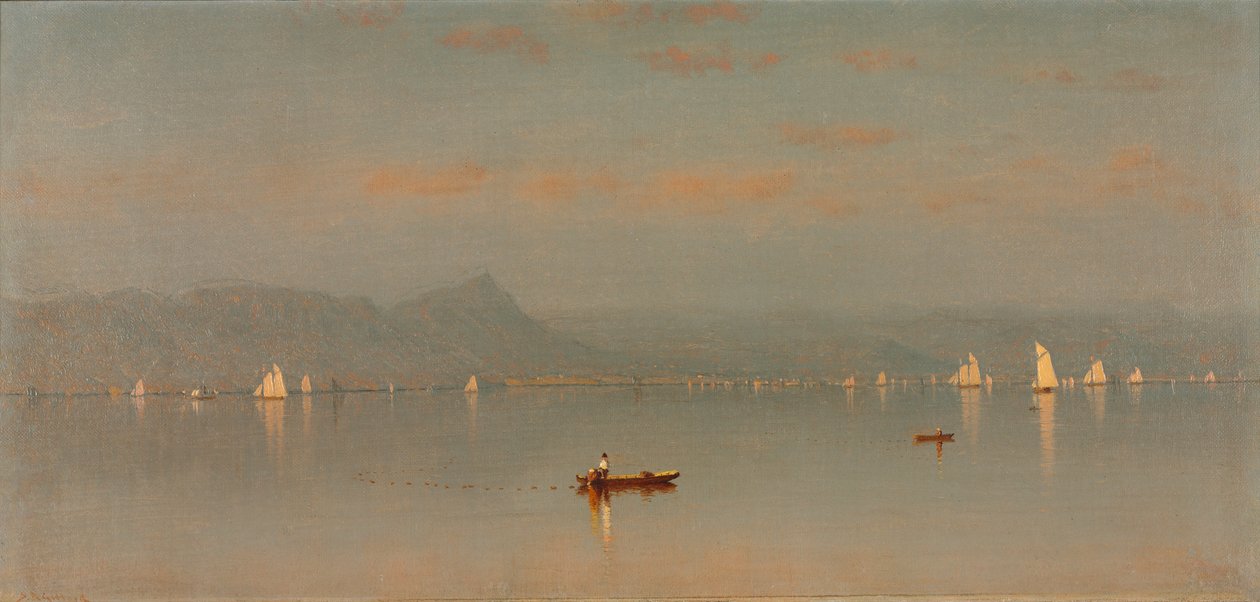 Haverstraw Bay, 1868. av Sanford Robinson Gifford