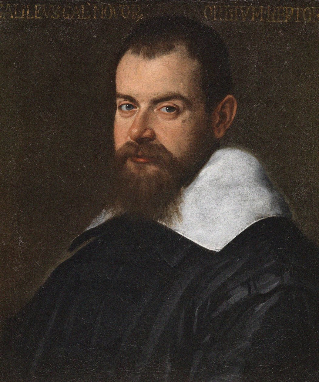 Porträtt av Galileo Galilei, 1601. av Santi di Tito