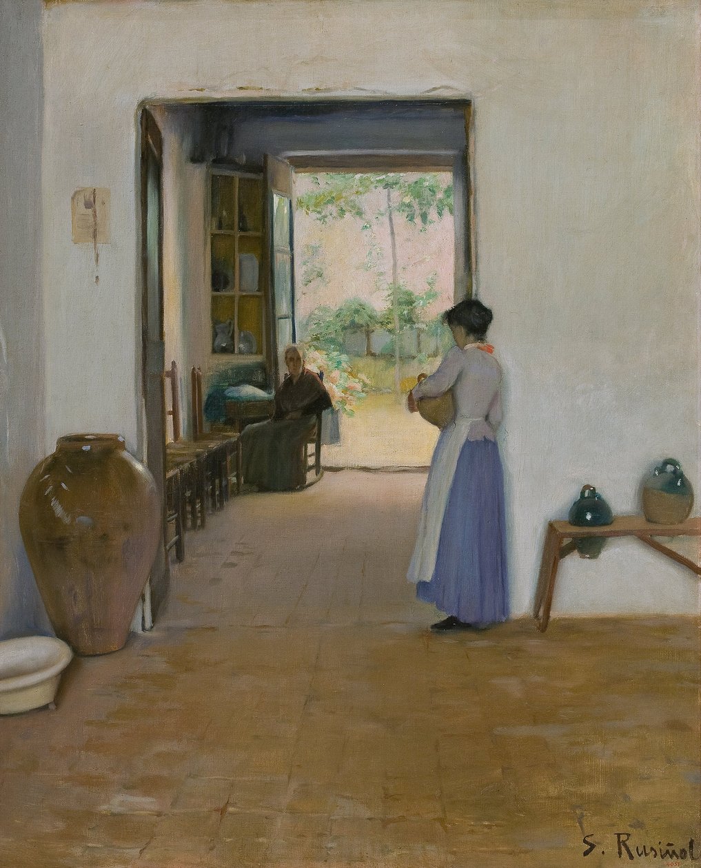 Sitges Interior av Santiago Rusiñol