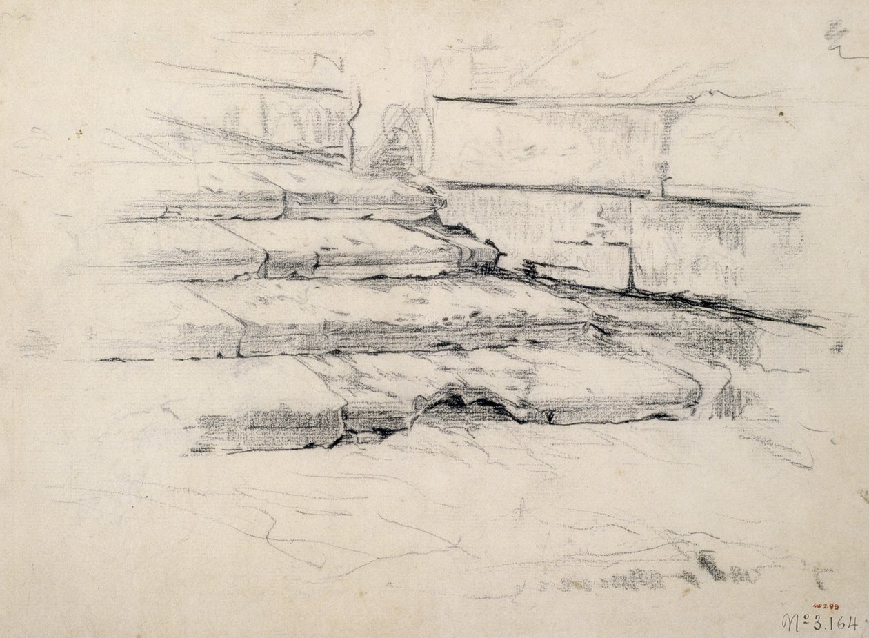 Study of Steps av Santiago Rusiñol