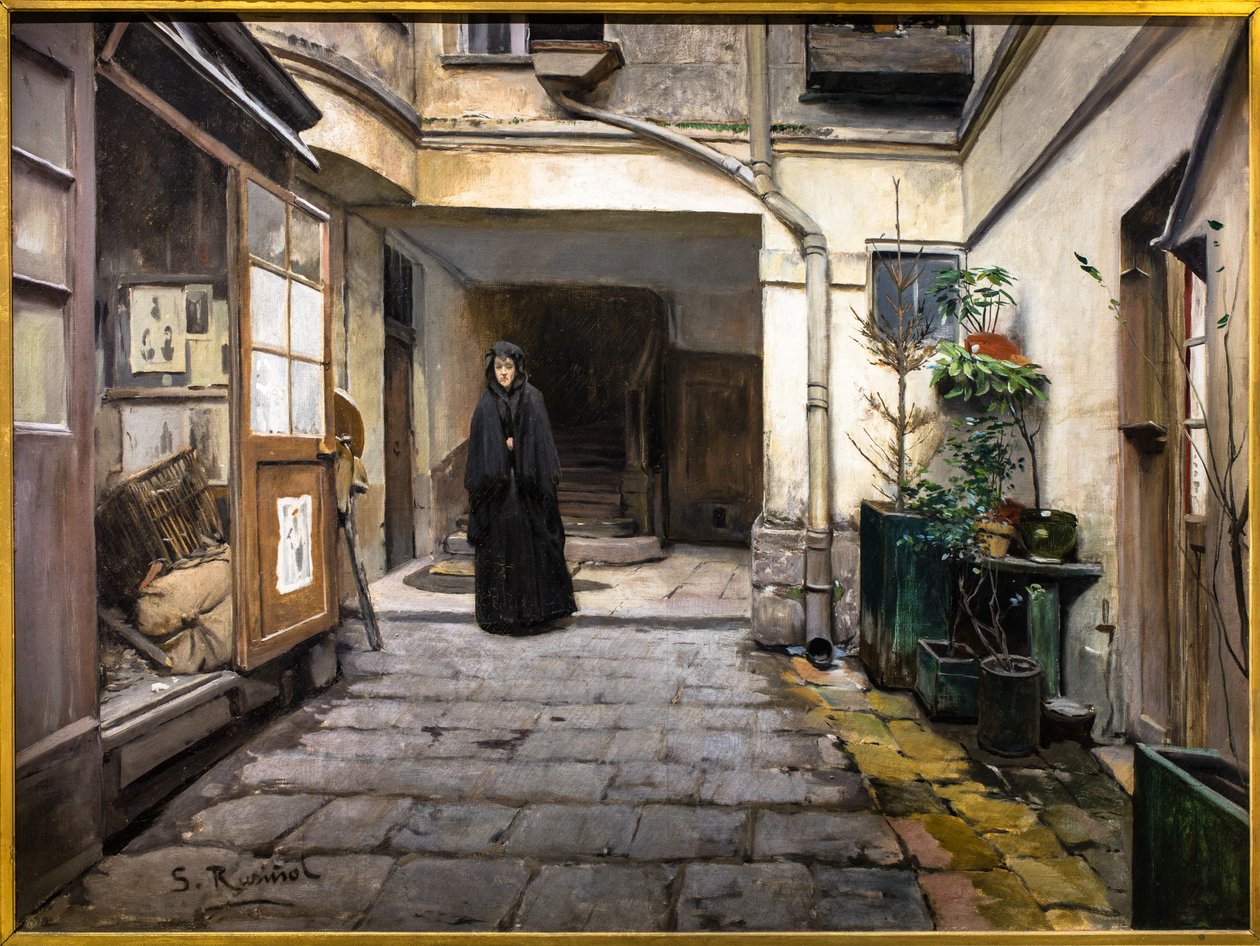 Pantbanken av Santiago Rusinol i Prats