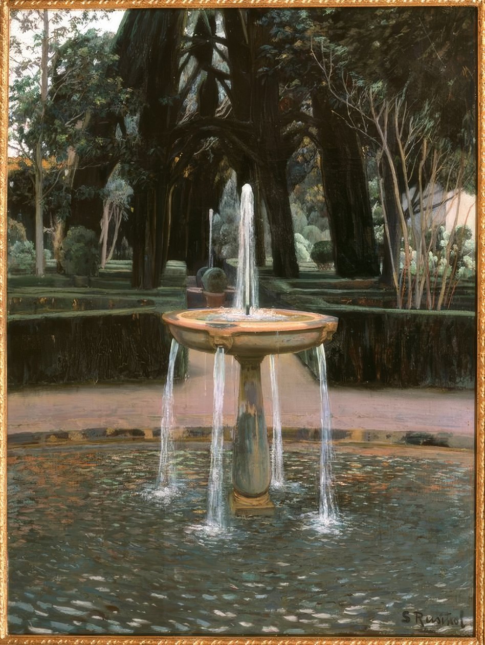 Brolladors del Generalife av Santiago Rusiñol