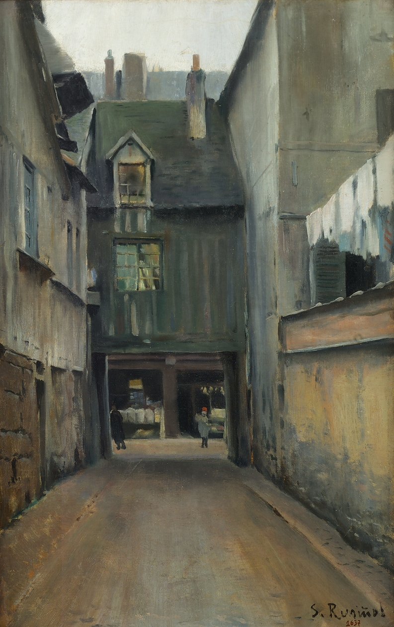 Carrer de Rouen av Santiago Rusinol i Prats