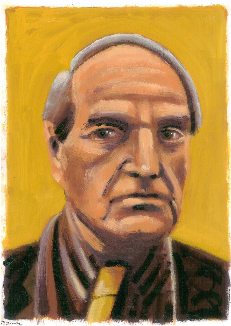 Henry Moore, 2009 (olja) av Sara Hayward