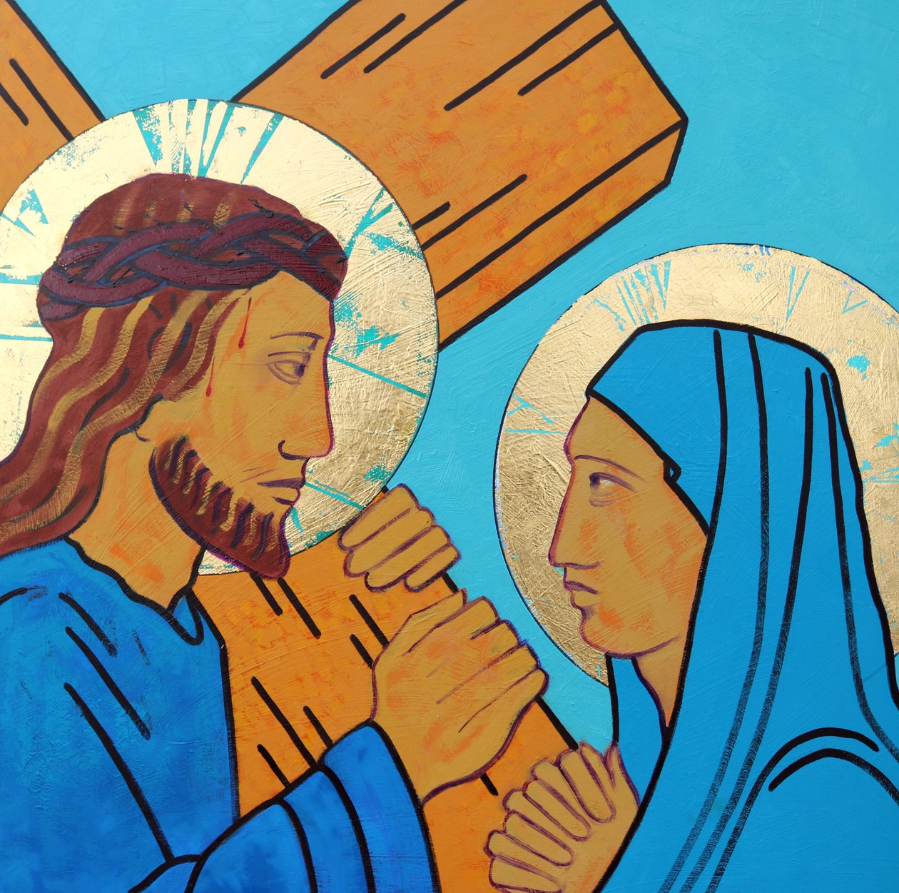 Jesus möter sin mamma av Sara Hayward