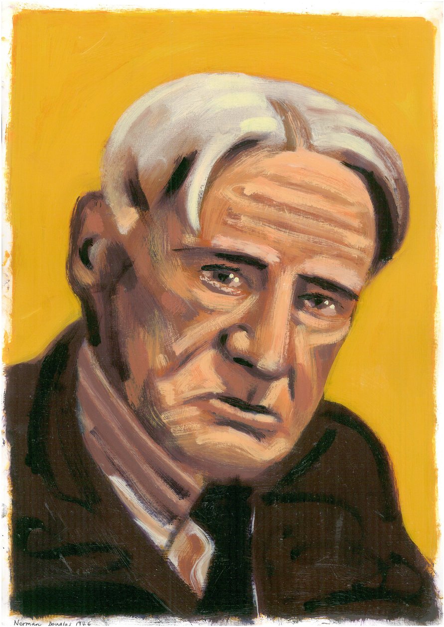 Norman Douglas, 2008 (olja på papper) av Sara Hayward