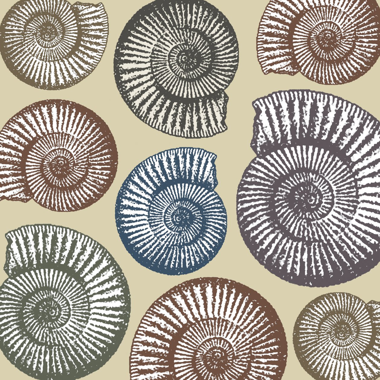 Jurassic Coast, 2009 (digital) av Sarah Hough