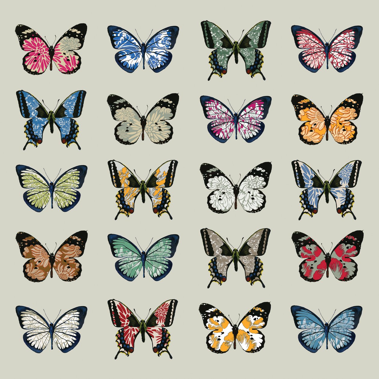 Papillon, 2008 (digital) av Sarah Hough