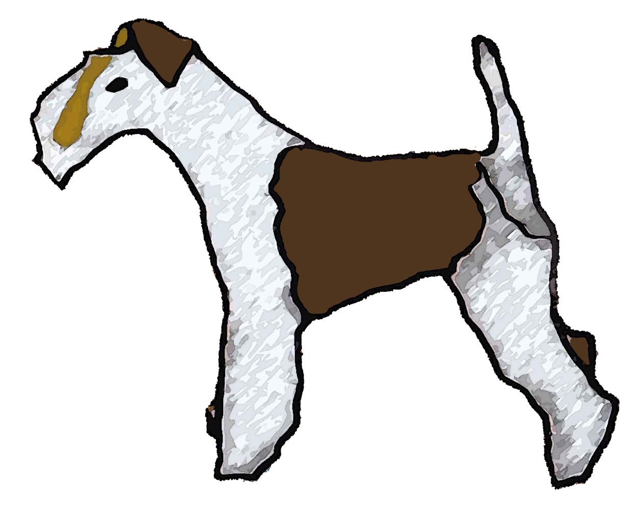 Fox terrier av Sarah Thompson Engels