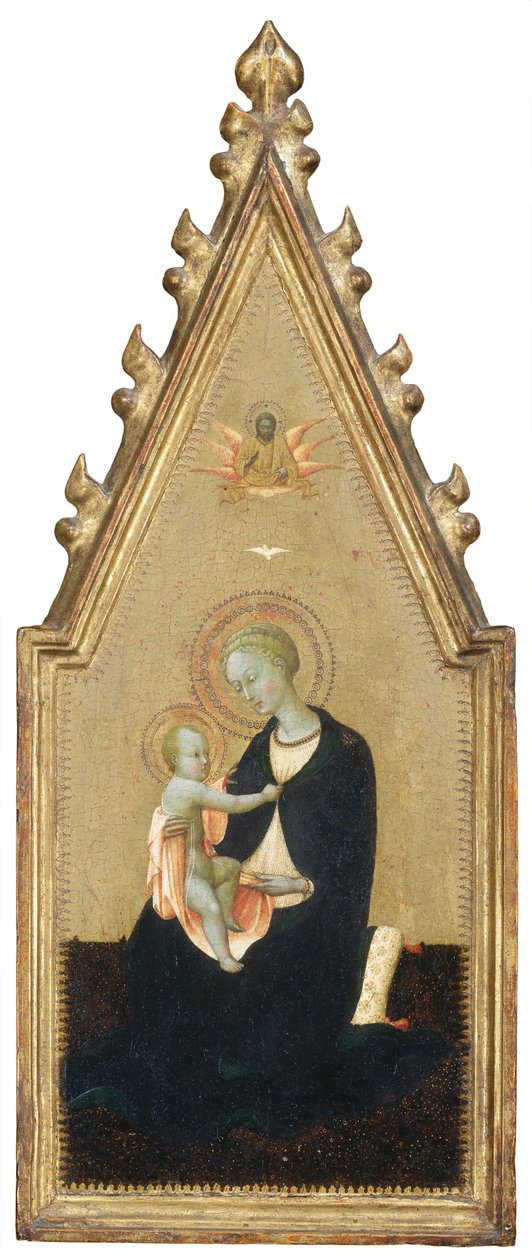 Madonna av ödmjukhet av Sassetta