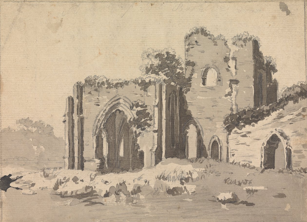 Abbey Ruin av Sawrey Gilpin